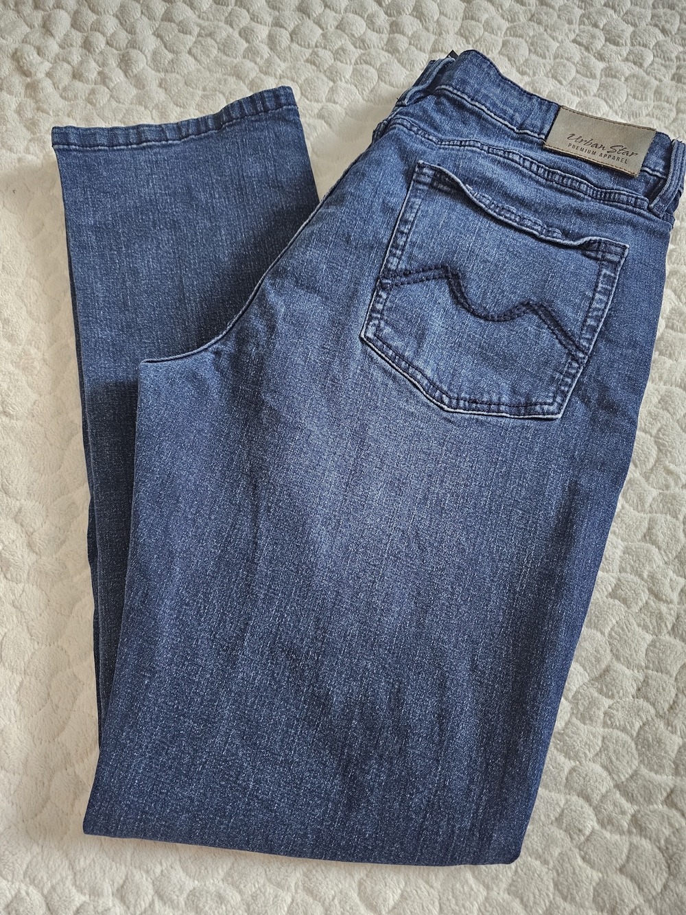 Urban Star Men’s Blue Jeans 38x34